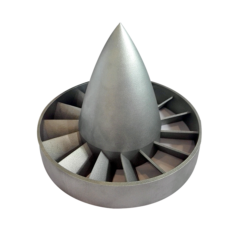 Metal Direct 3D Printed Turbine