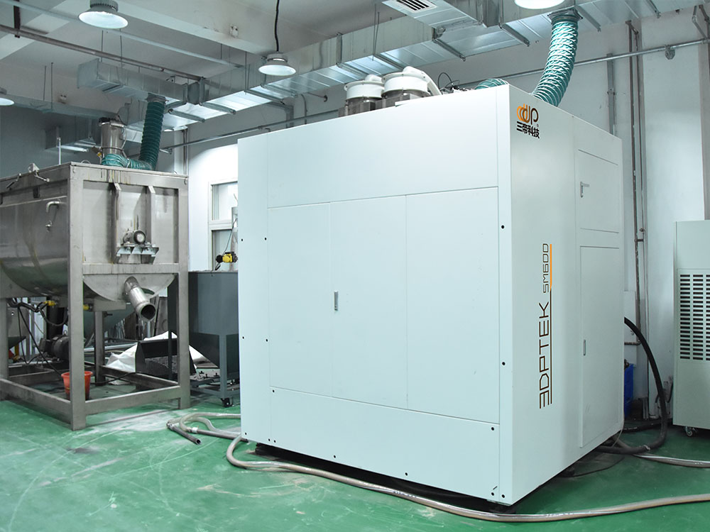 3DPTEK-SM600 在線混砂機現場圖